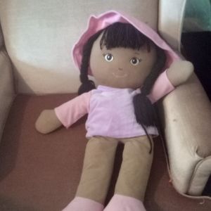 African *American Plush Doll